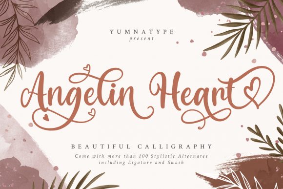 Angelin Heart: A Font for Elegant and Consistent Branding