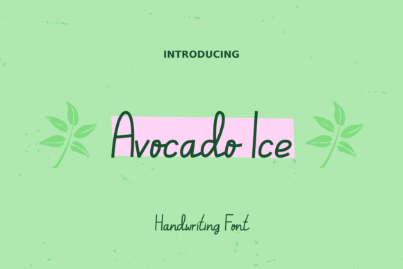 Avocado Ice: A Smooth and Clean Script Font for Designers