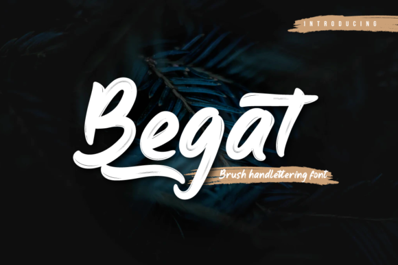 Begat: A Handwritten Font for Creative Web Design