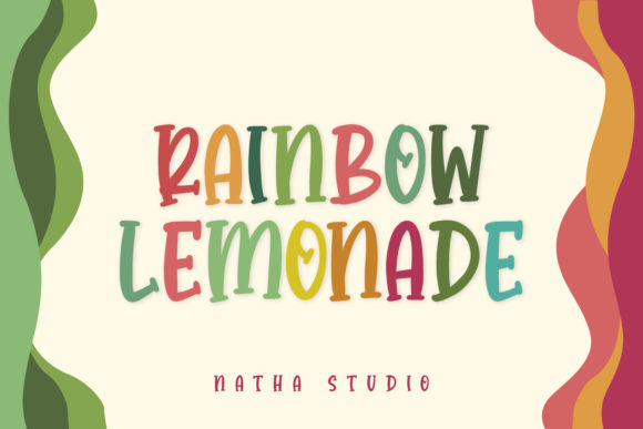 Boost Your Campaign with Rainbow Lemonade Font