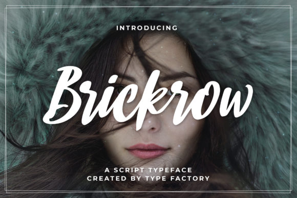 Bringing Charm to Your Creations with Brickrow Font