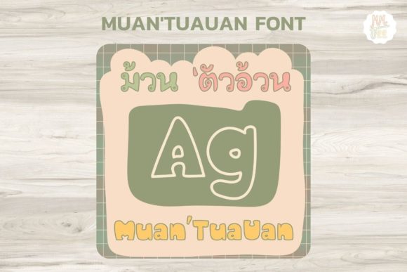 Discover Muan Tua-Uan: A Charming Script Font for Web Design