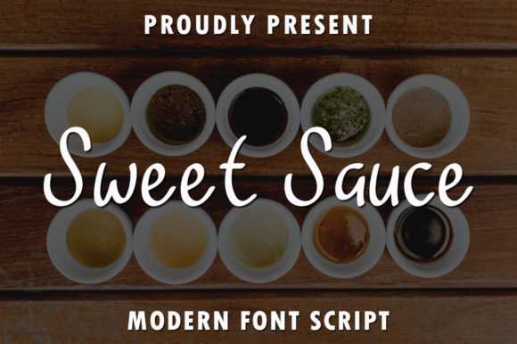 Discover Sweet Sauce: A Charming Handwritten Font for Creative Projects