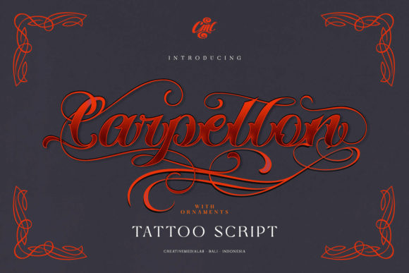 Discovering Carpellon: A Charming Script Font for Branding