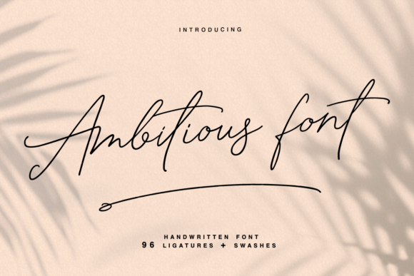 Elevate Your Editorial Design with Ambitious Font