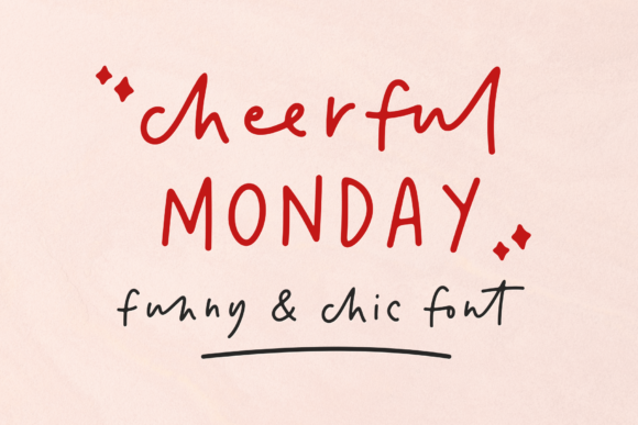 Enhance Your Brand with Cheerful Monday Font