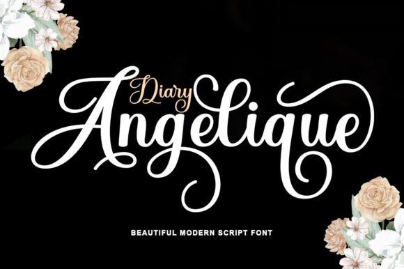 Enhance Your Brand with Diary Angelique Font