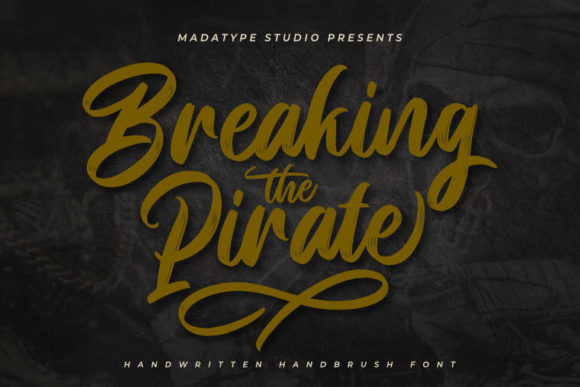 Enhance Your Brand with the Elegant Breaking Pirate Font