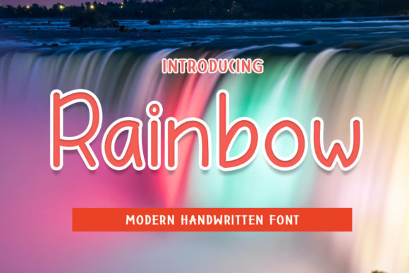 Enhance Your Campaigns with Rainbow: A Versatile Handwritten Font