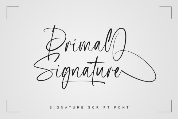 Enhance Your Web Design with Primal Signature Font