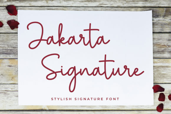 Enhancing Web Design with Jakarta Signature Font