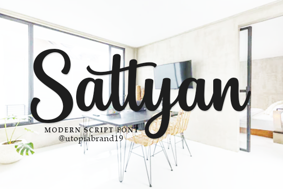 Enhancing Web Design with Sattyan: A Versatile Script Font