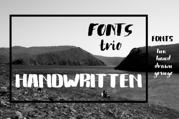 Handwritten Trio: A Versatile Font for Editorial Design