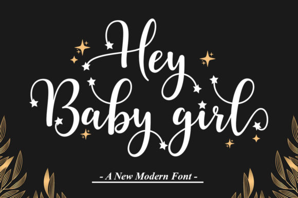 Hey Baby Girl: A Delicate Script Font for Elegant Web Design