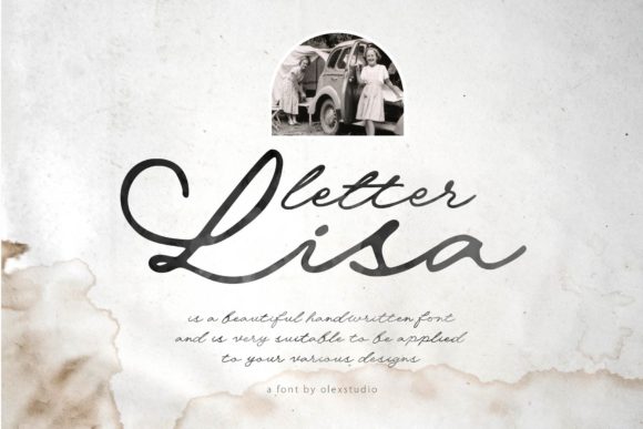 Letter Lisa: The Elegance of a Refined Script Font