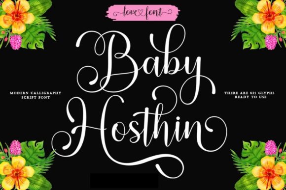 Transform Your Brand with Baby Hosthin Font