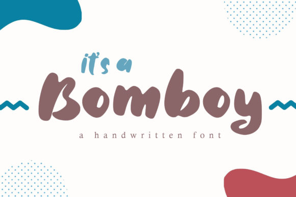 Transform Your Brand with Bomboy: A Sweet, Handwritten Font