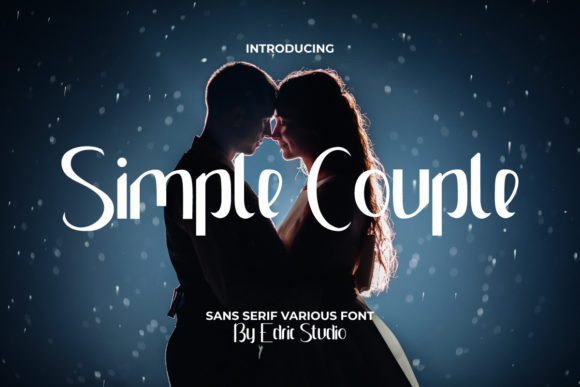 Transform Your Brand with Simple Couple Font
