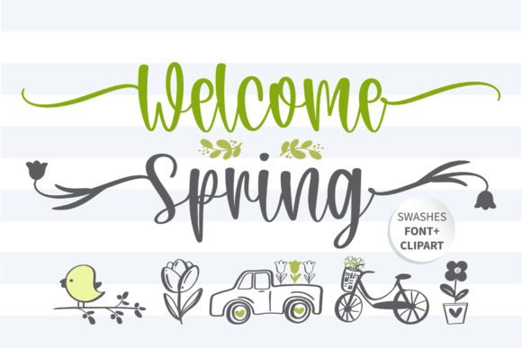 Welcome Spring: A Delicate and Refined Script Font for Editorial Design